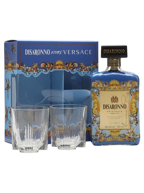 where can i buy disaronno versace uk|Amaretto Disaronno Versace Edition + 2 Glasses .